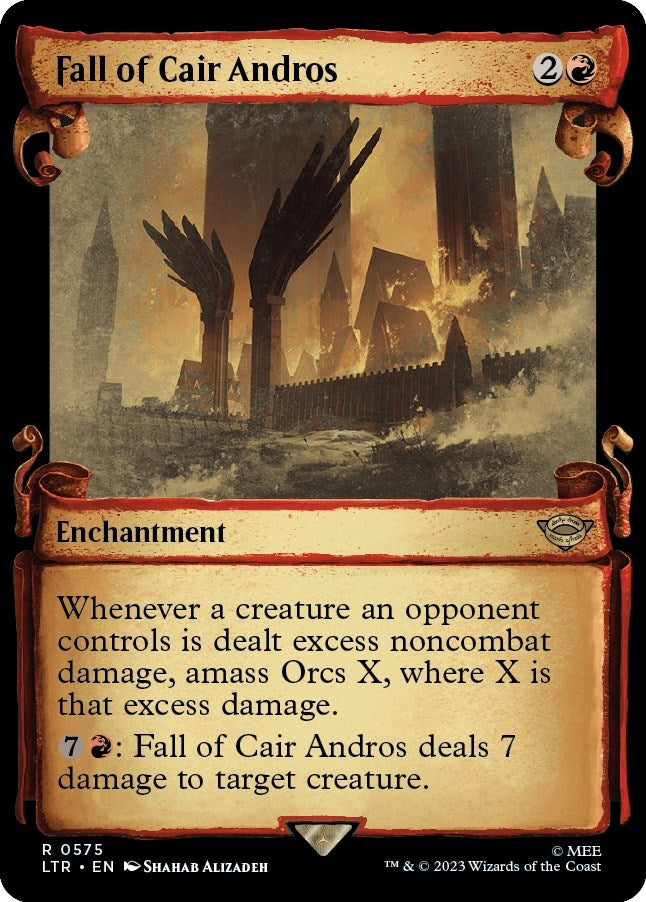 Image for Fall of Cair Andros (Showcase Scrolls) (Universes Beyond: The Lord of the Rings: Tales of Middle-earth) (575) - Magic: The Gathering