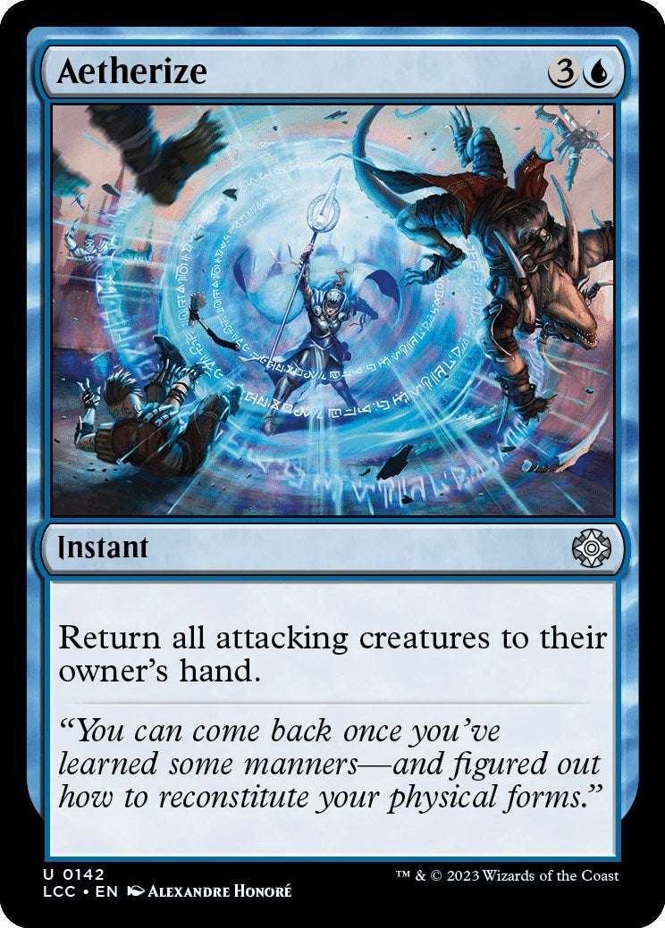 Image for Aetherize (Commander: The Lost Caverns of Ixalan) (142) - Magic: The Gathering