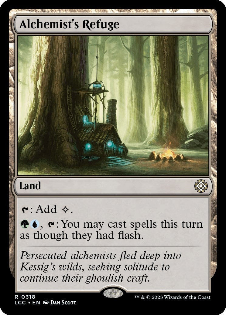 Image for Alchemist's Refuge (Commander: The Lost Caverns of Ixalan) (318) - Magic: The Gathering