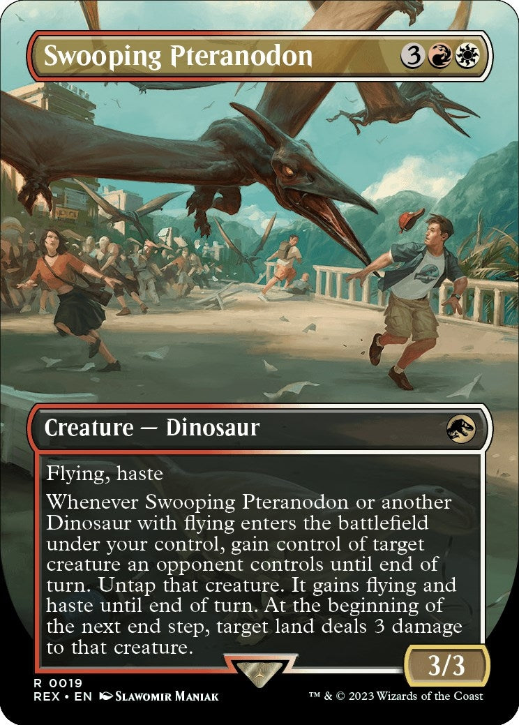 Image for Swooping Pteranodon (Borderless) (Universes Beyond: Jurassic World Collection) (19) - Magic: The Gathering