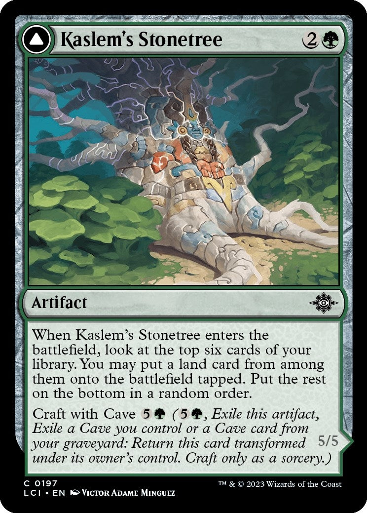 Image for Kaslem's Stonetree (The Lost Caverns of Ixalan) (197) - Magic: The Gathering