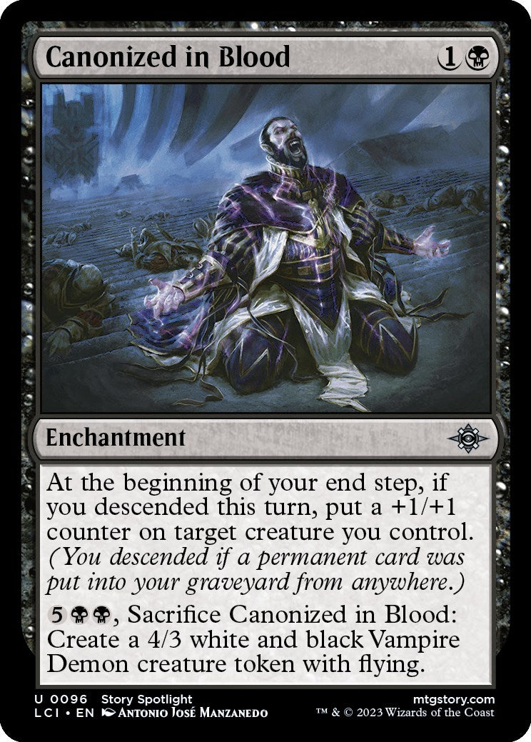 Image for Canonized in Blood (The Lost Caverns of Ixalan) (96) - Magic: The Gathering
