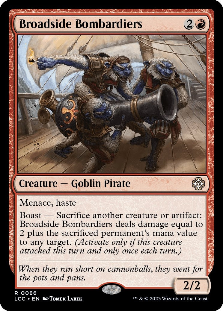 Image for Broadside Bombardiers (Commander: The Lost Caverns of Ixalan) (86) - Magic: The Gathering