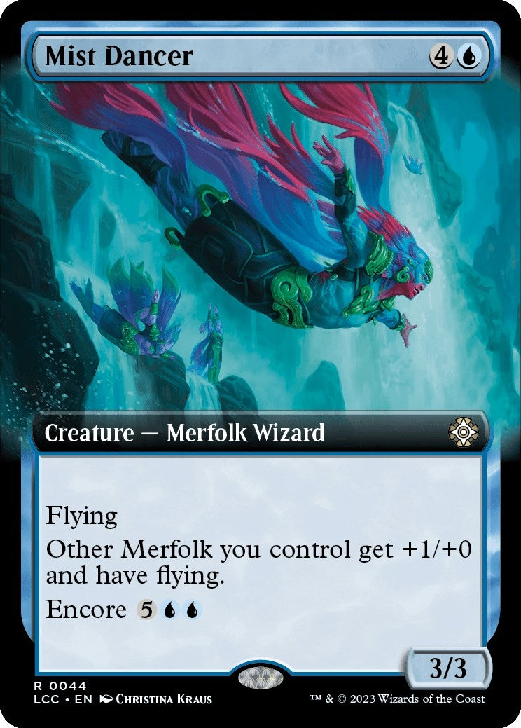 Image for Mist Dancer (Extended Art) (Commander: The Lost Caverns of Ixalan) (44) - Magic: The Gathering