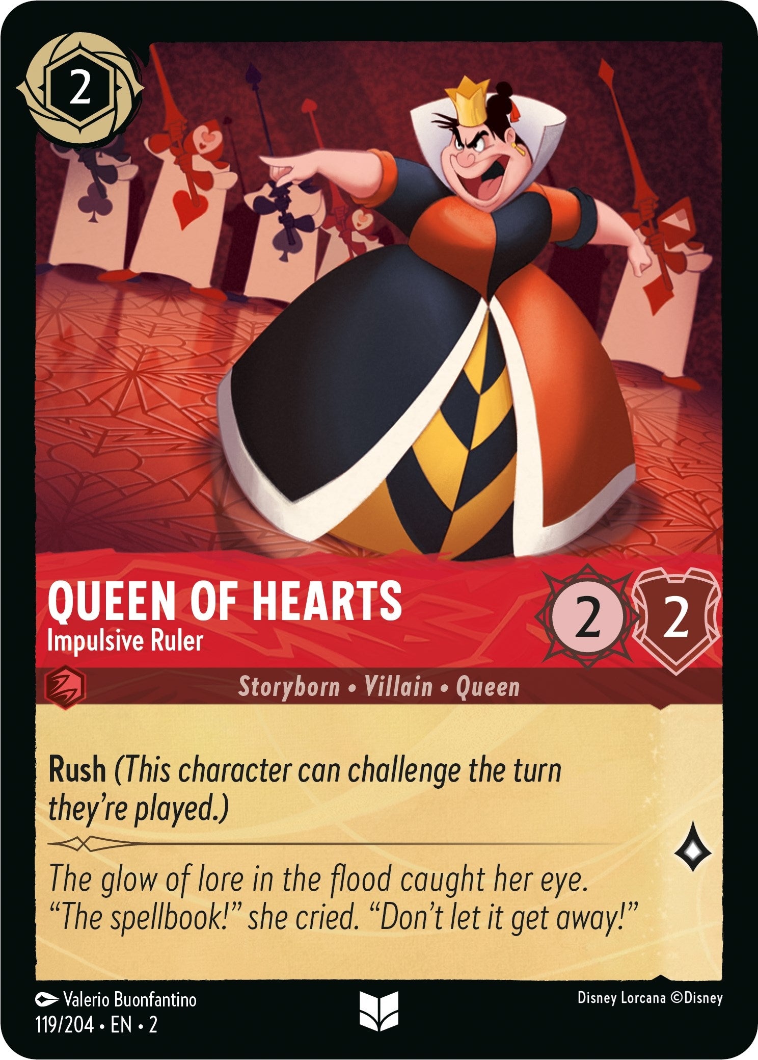 Image for Queen of Hearts - Impulsive Ruler (2) (119)