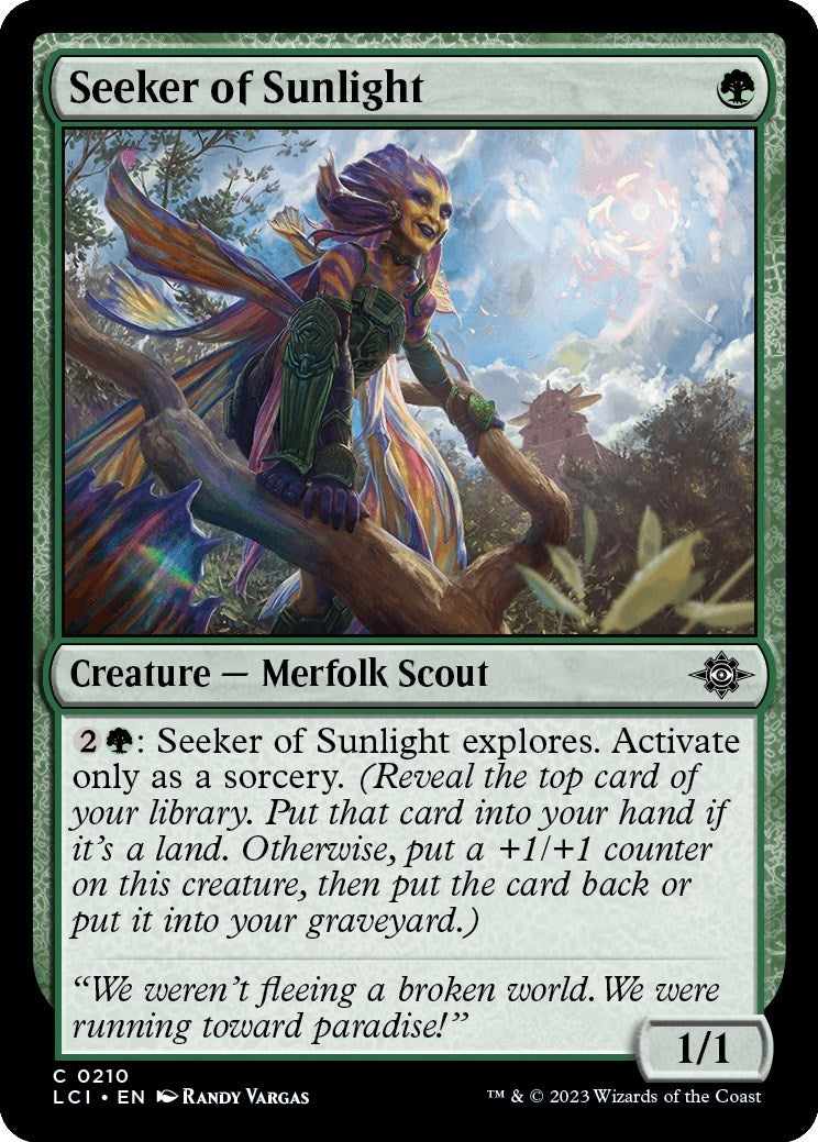 Image for Seeker of Sunlight (The Lost Caverns of Ixalan) (210) - Magic: The Gathering