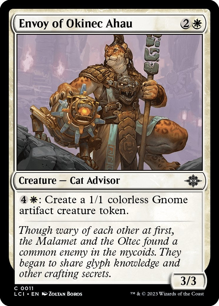 Image for Envoy of Okinec Ahau (The Lost Caverns of Ixalan) (11) - Magic: The Gathering