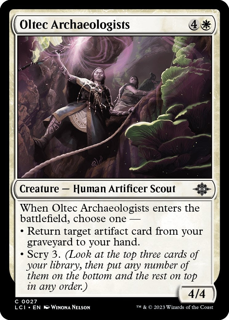 Image for Oltec Archaeologists (The Lost Caverns of Ixalan) (27) - Magic: The Gathering