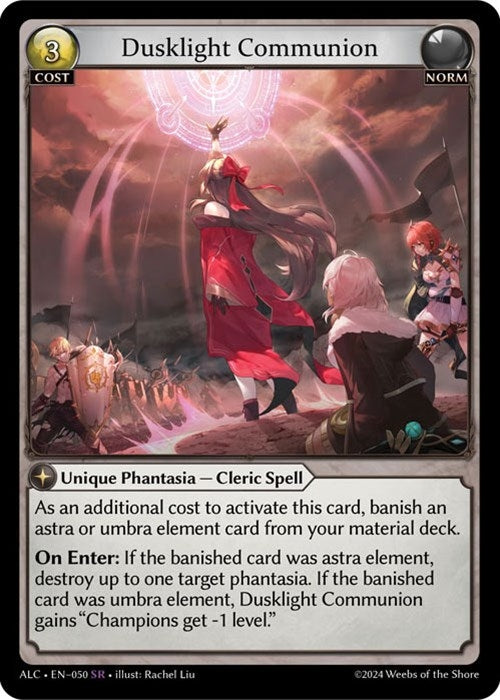 Image for Dusklight Communion (Alchemical Revolution) (050) - Grand Archive TCG