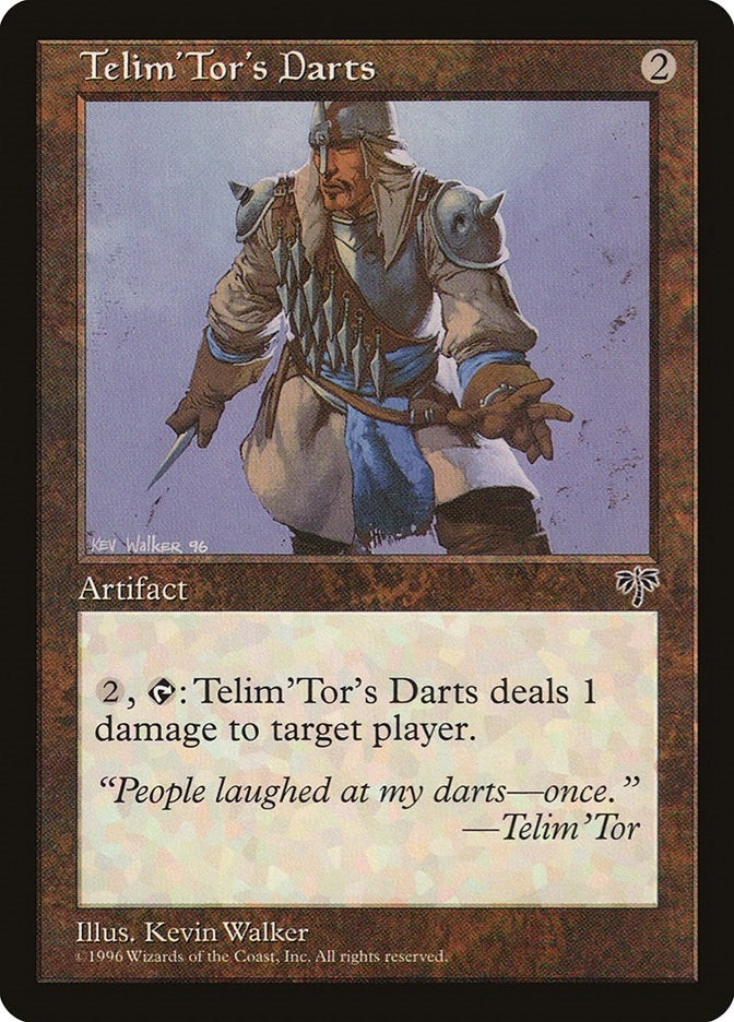 Image for Telim'Tor's Darts (Mirage) - Magic: The Gathering
