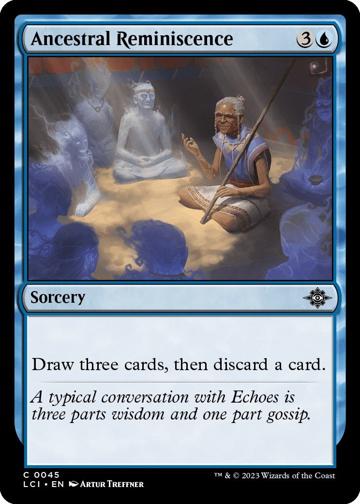 Image for Ancestral Reminiscence (The Lost Caverns of Ixalan) (45) - Magic: The Gathering