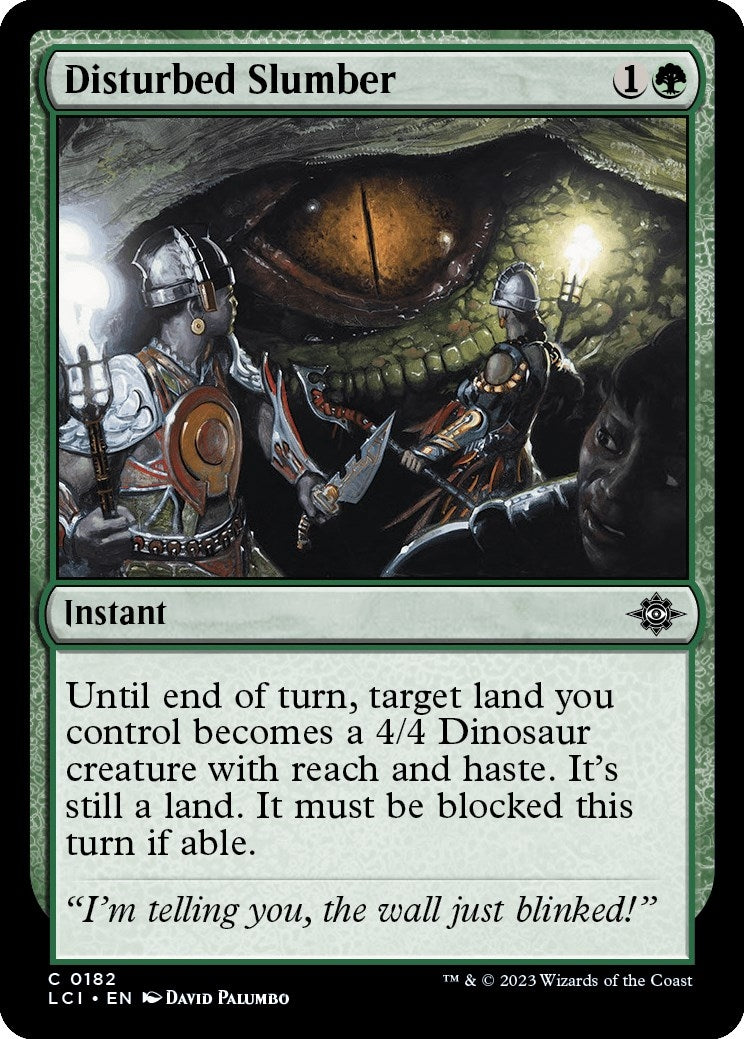 Image for Disturbed Slumber (The Lost Caverns of Ixalan) (182) - Magic: The Gathering
