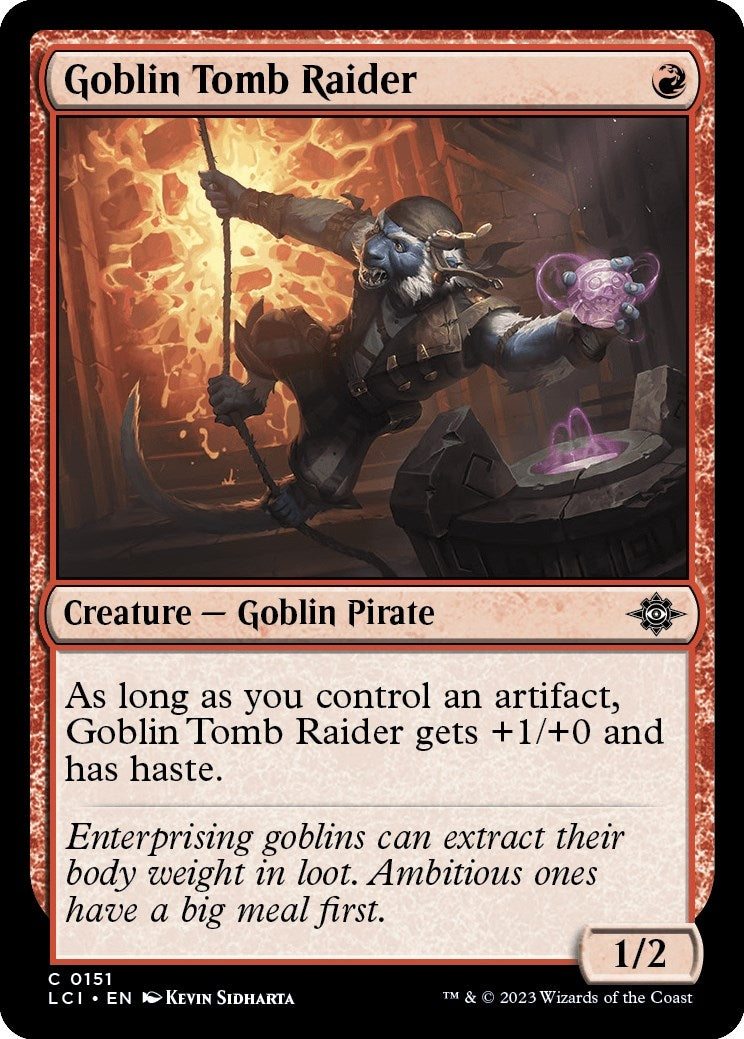 Image for Goblin Tomb Raider (The Lost Caverns of Ixalan) (151) - Magic: The Gathering