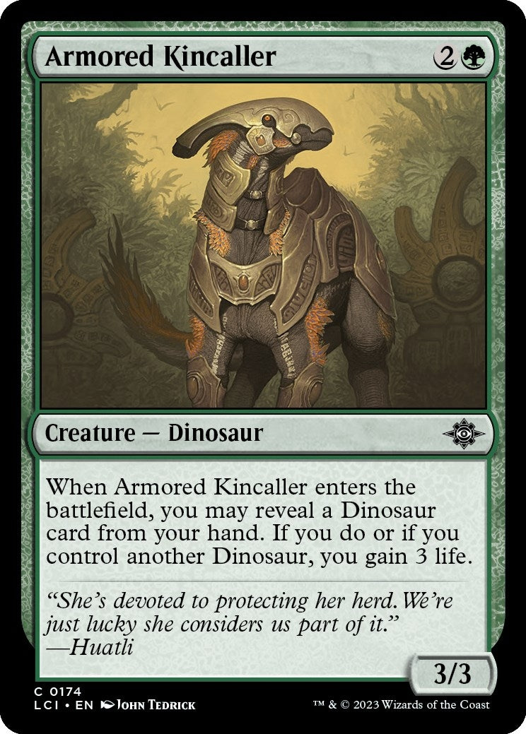 Image for Armored Kincaller (The Lost Caverns of Ixalan) (174) - Magic: The Gathering