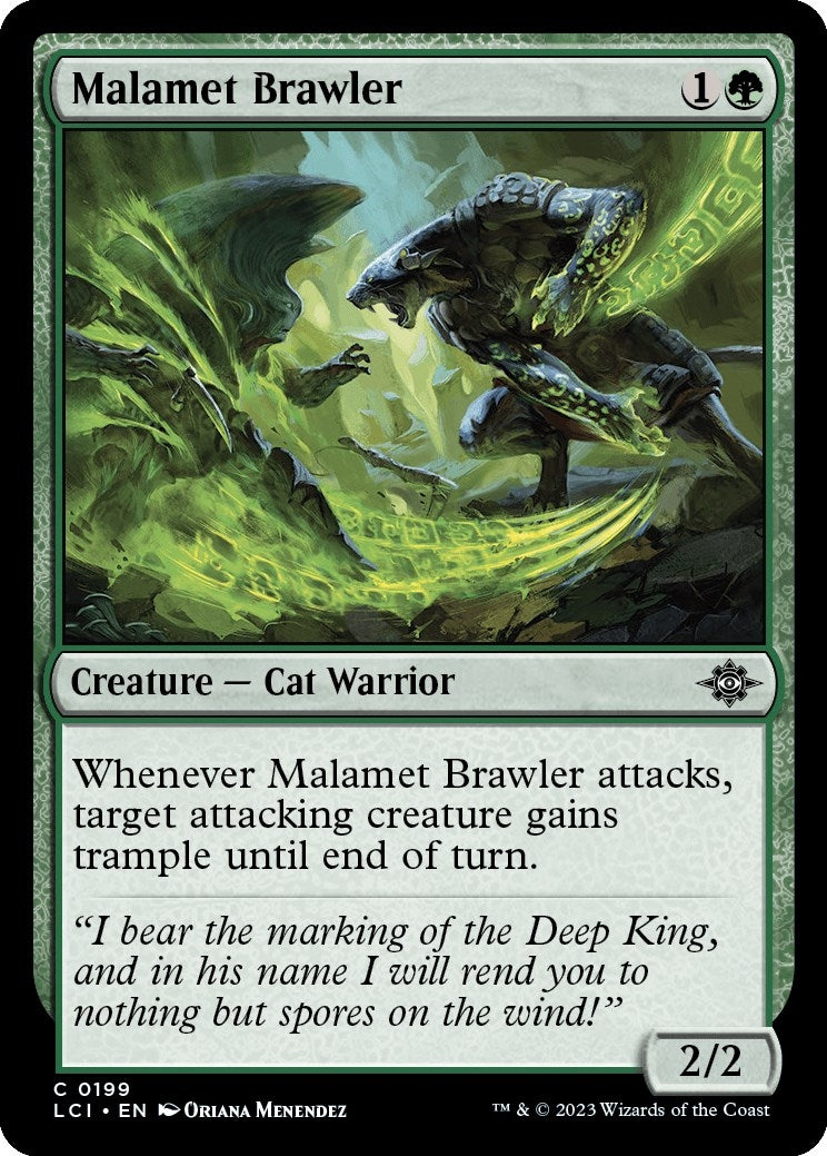 Image for Malamet Brawler (The Lost Caverns of Ixalan) (199) - Magic: The Gathering