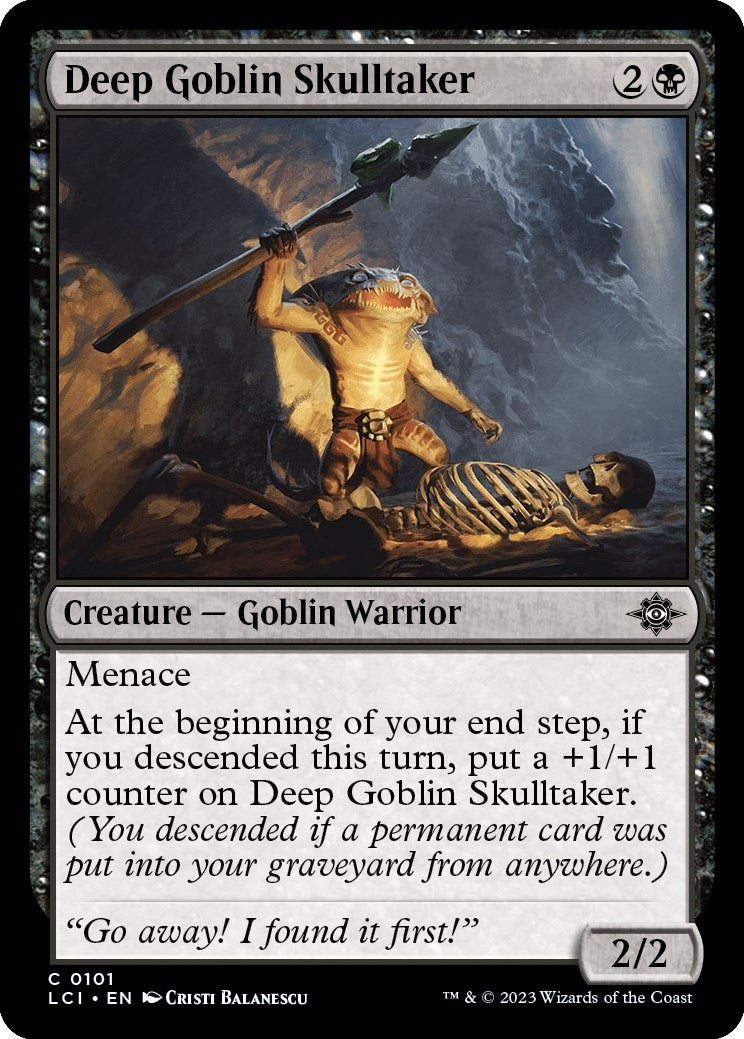 Image for Deep Goblin Skulltaker (The Lost Caverns of Ixalan) (101) - Magic: The Gathering