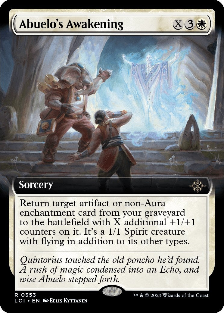 Image for Abuelo's Awakening (Extended Art) (The Lost Caverns of Ixalan) (353) - Magic: The Gathering
