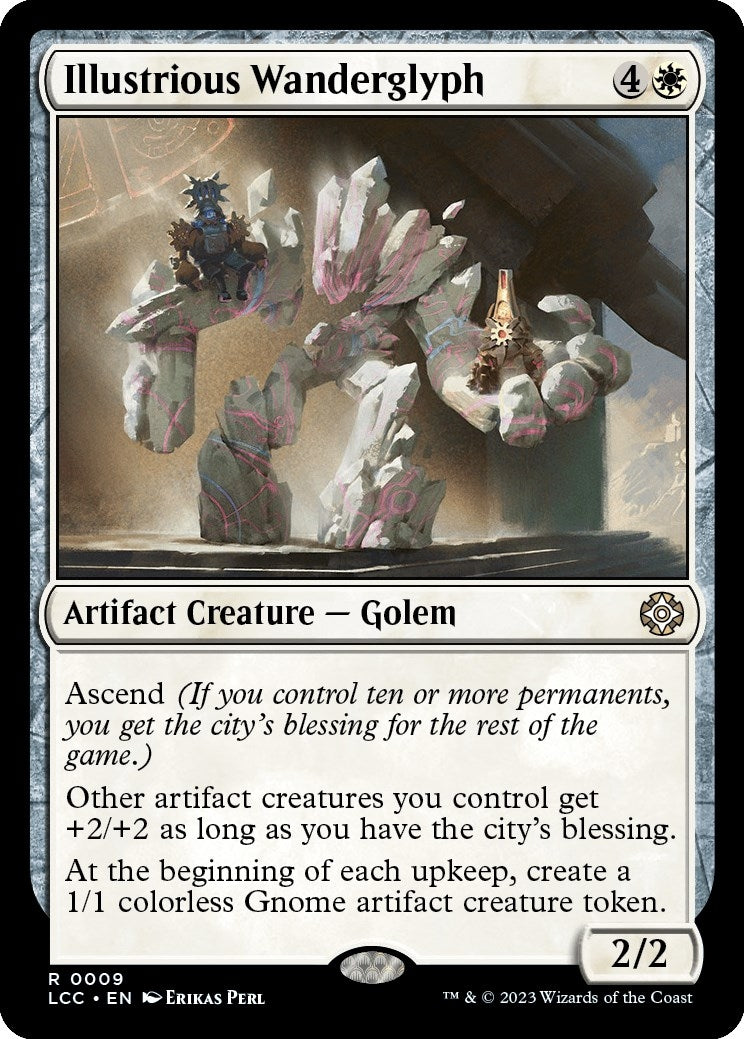 Image for Illustrious Wanderglyph (Commander: The Lost Caverns of Ixalan) (9) - Magic: The Gathering