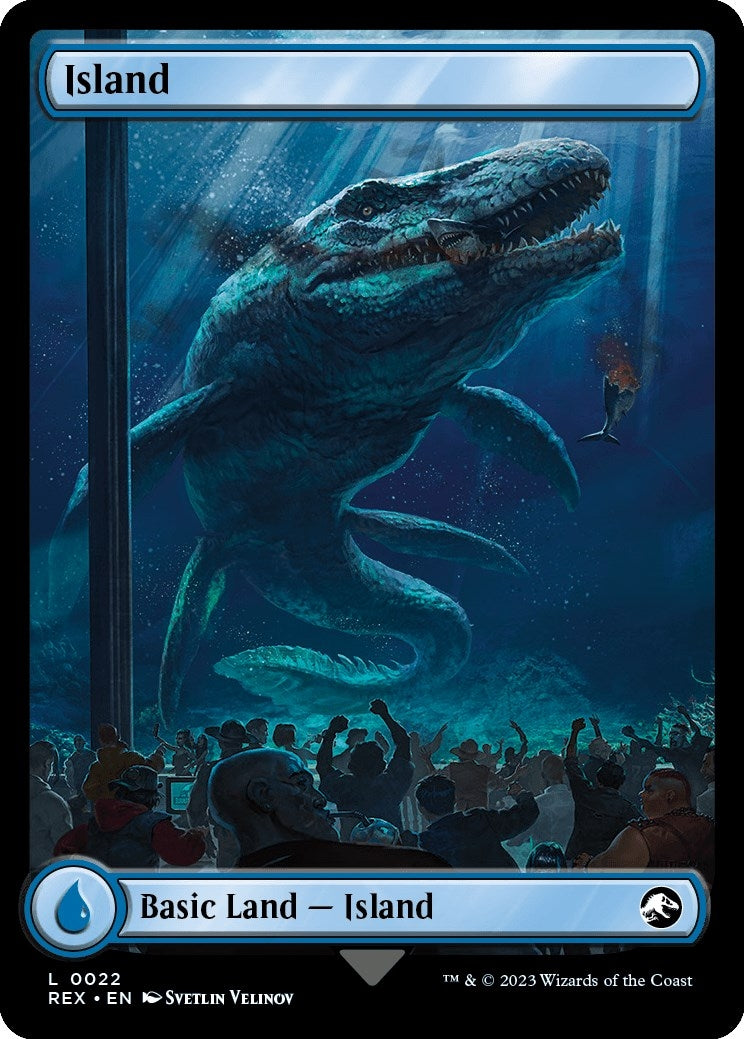 Image for Island (Universes Beyond: Jurassic World Collection) (22) - Magic: The Gathering