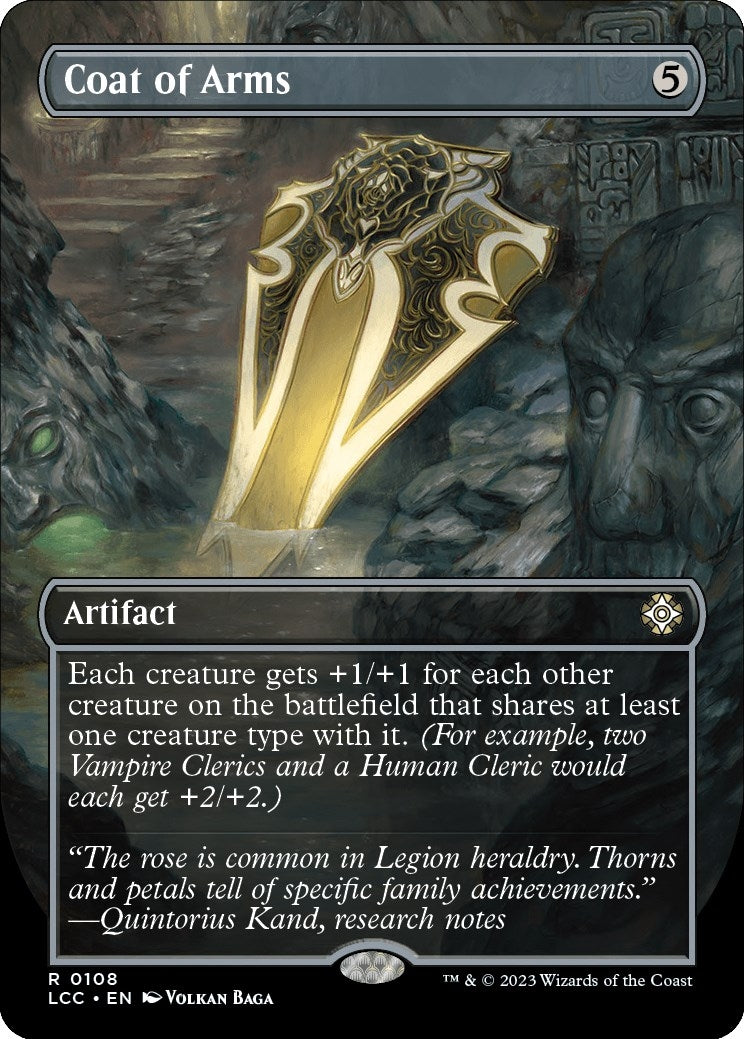 Image for Coat of Arms (Borderless) (Commander: The Lost Caverns of Ixalan) (108) - Magic: The Gathering