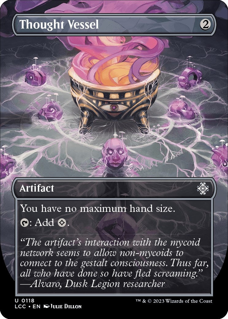 Image for Thought Vessel (Borderless) (Commander: The Lost Caverns of Ixalan) (118) - Magic: The Gathering