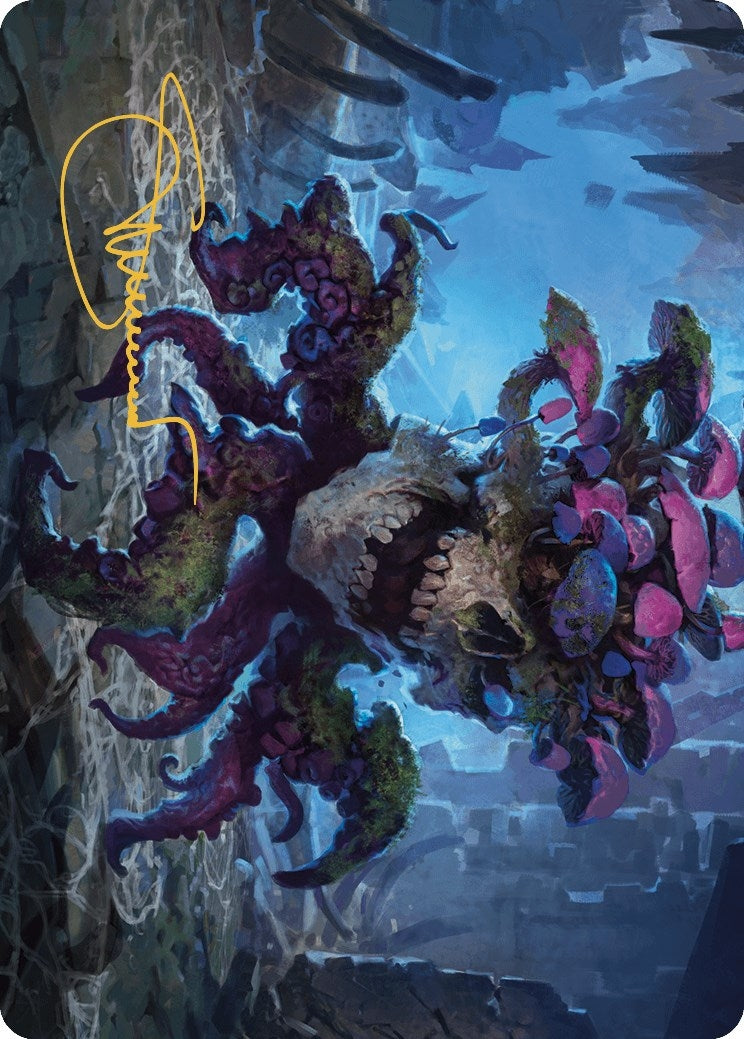 Image for Deathcap Marionette Art Card (Gold-Stamped Signature) (Art Series: The Lost Caverns of Ixalan) (16) - Magic: The Gathering