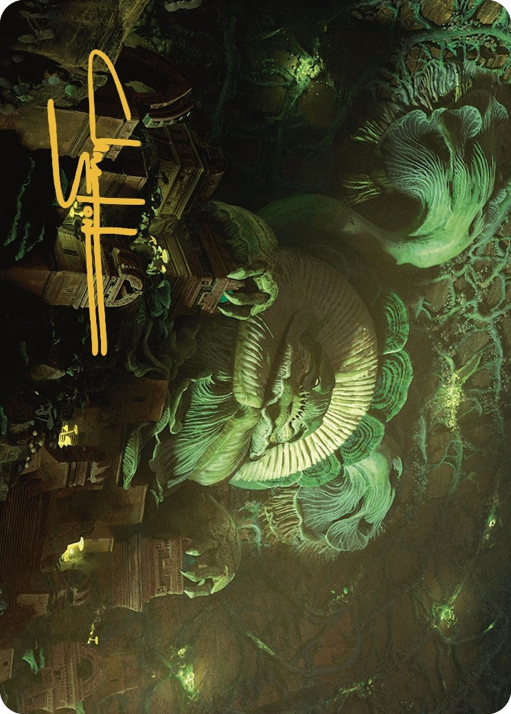Image for The Mycotyrant Art Card (Gold-Stamped Signature) (Art Series: The Lost Caverns of Ixalan) (35) - Magic: The Gathering