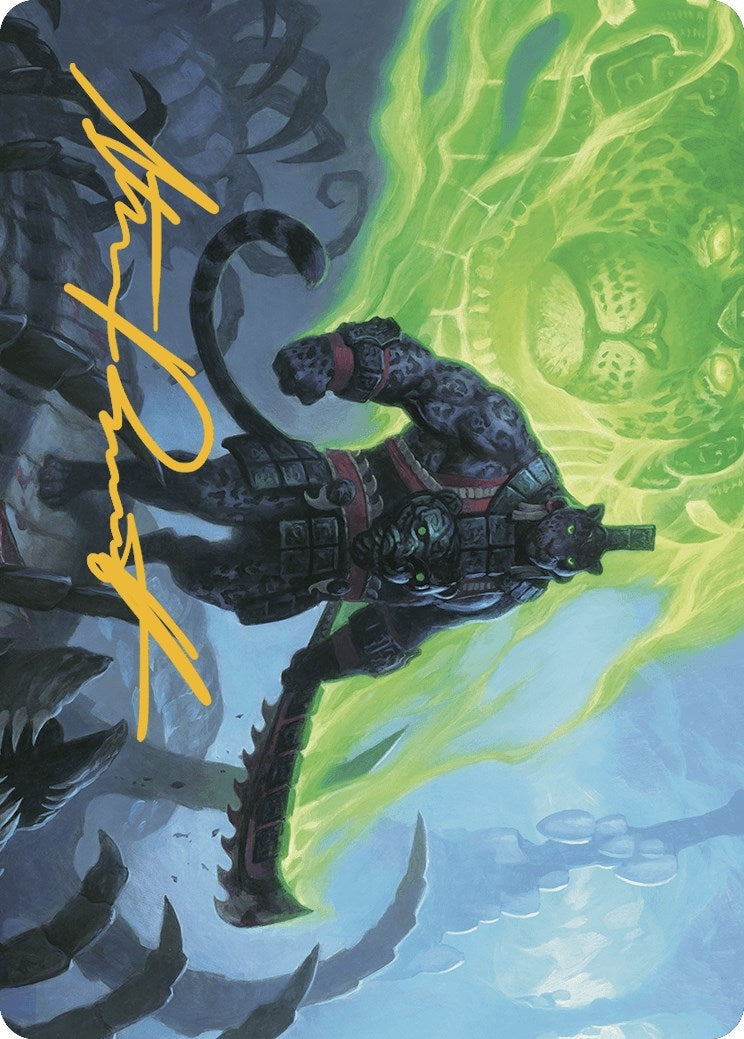 Image for Malamet Veteran Art Card (Gold-Stamped Signature) (Art Series: The Lost Caverns of Ixalan) (29) - Magic: The Gathering