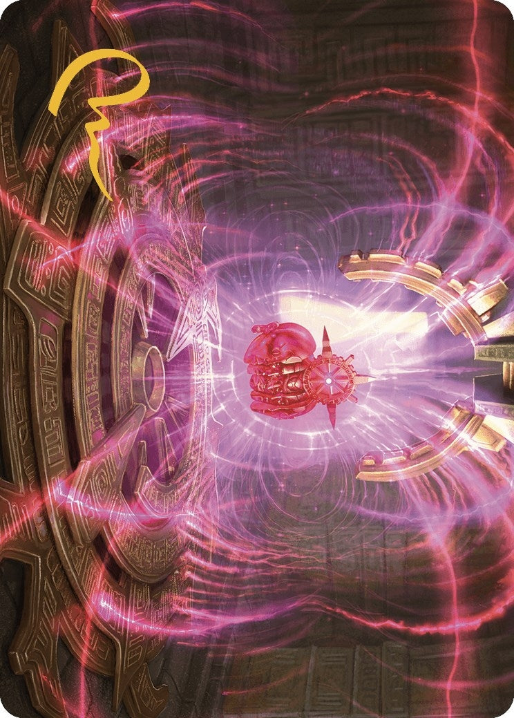 Image for Locus of Enlightenment Art Card (Gold-Stamped Signature) (Art Series: The Lost Caverns of Ixalan) (12) - Magic: The Gathering