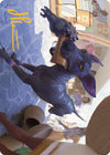 Image for Mischievous Pup Art Card (Gold-Stamped Signature) (Art Series: The Lost Caverns of Ixalan) (3) - Magic: The Gathering