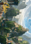 Image for Clifftop Retreat Art Card (Gold-Stamped Signature) (Art Series: The Lost Caverns of Ixalan) (81) - Magic: The Gathering