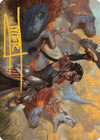 Image for Huatli, Poet of Unity Art Card (Gold-Stamped Signature) (Art Series: The Lost Caverns of Ixalan) (27) - Magic: The Gathering
