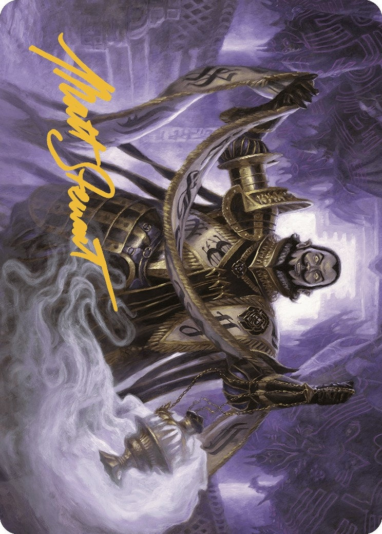 Image for Clavileno, First of the Blessed Art Card (70/81) (Gold-Stamped Signature) (Art Series: The Lost Caverns of Ixalan) (70) - Magic: The Gathering