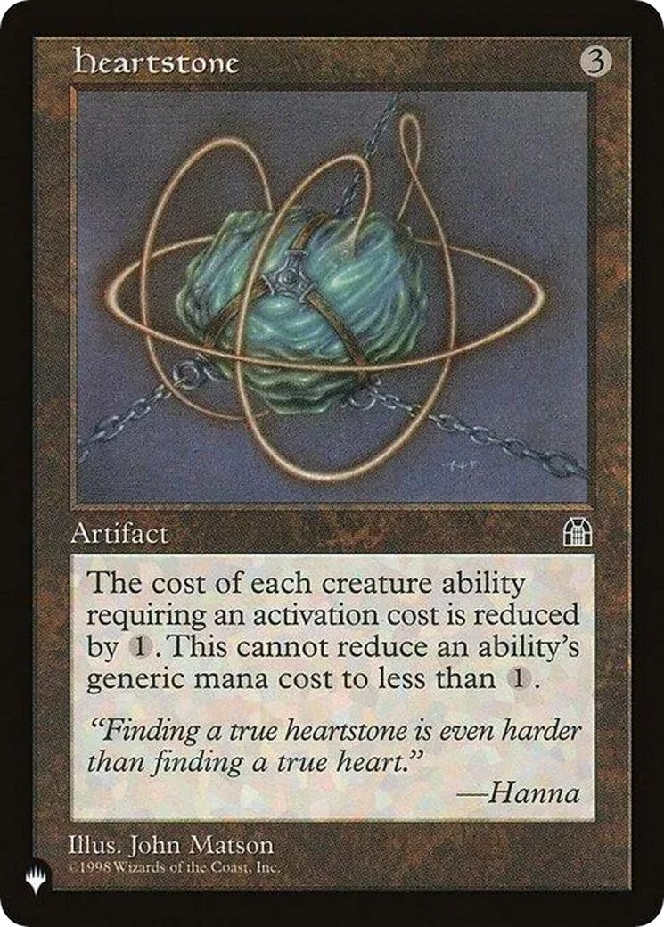 Image for Heartstone (STH) (The List Reprints) - Magic: The Gathering