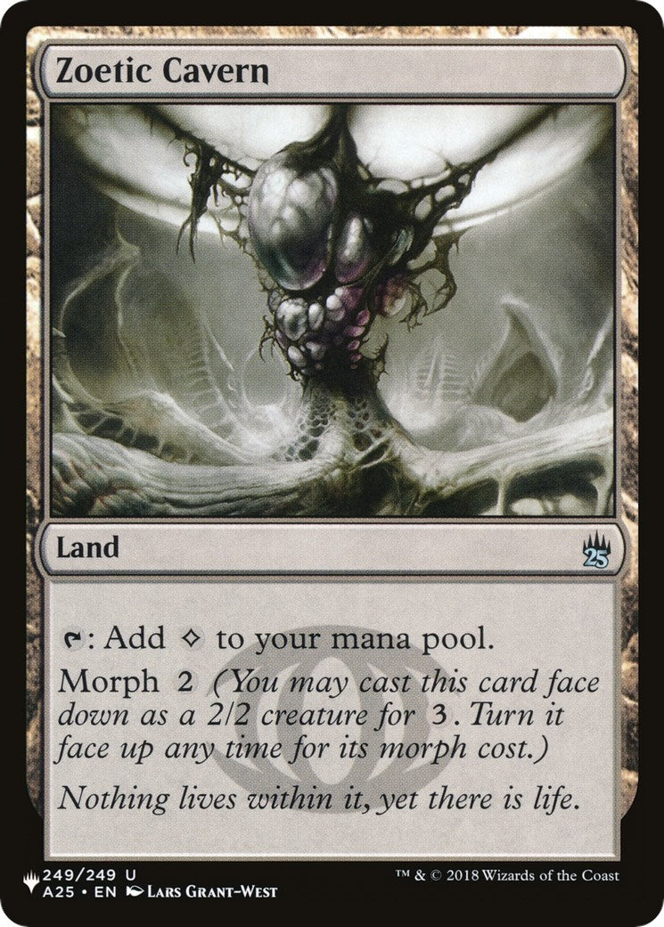 Image for Zoetic Cavern (The List Reprints) (249/249) - Magic: The Gathering