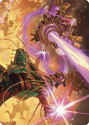 Image for Cosmium Blast Art Card (Art Series: The Lost Caverns of Ixalan) (1) - Magic: The Gathering