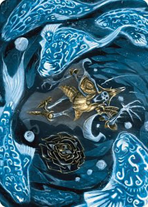 Image for Eaten by Piranhas Art Card (Art Series: The Lost Caverns of Ixalan) (11) - Magic: The Gathering