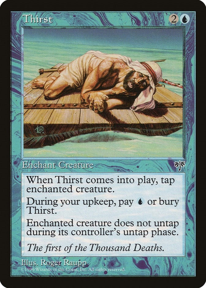 Image for Thirst (Mirage) - Magic: The Gathering
