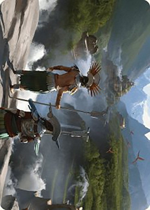Image for Glimpse the Core Art Card (Art Series: The Lost Caverns of Ixalan) (25) - Magic: The Gathering