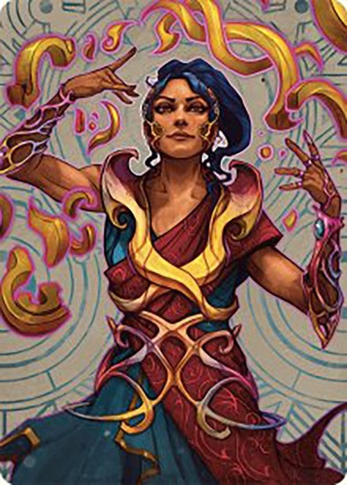 Image for Saheeli, the Sun's Brilliance Art Card (Art Series: The Lost Caverns of Ixalan) (52) - Magic: The Gathering