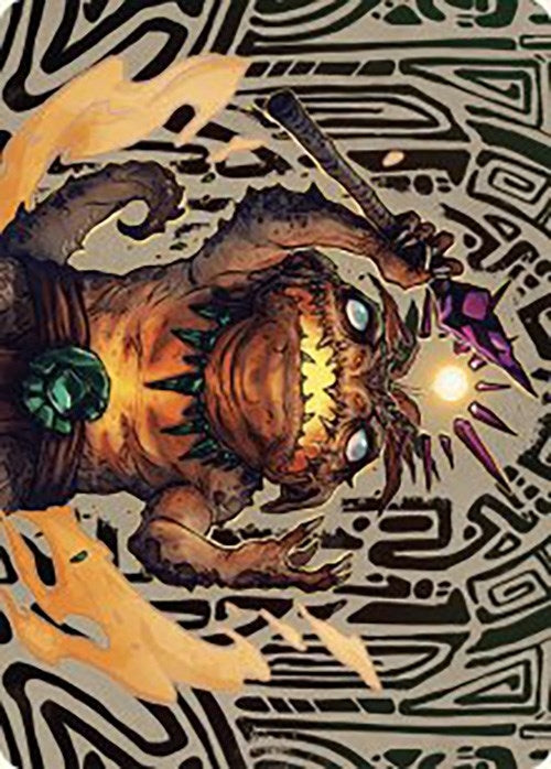 Image for Zoyowa Lava-Tongue Art Card (Art Series: The Lost Caverns of Ixalan) (54) - Magic: The Gathering