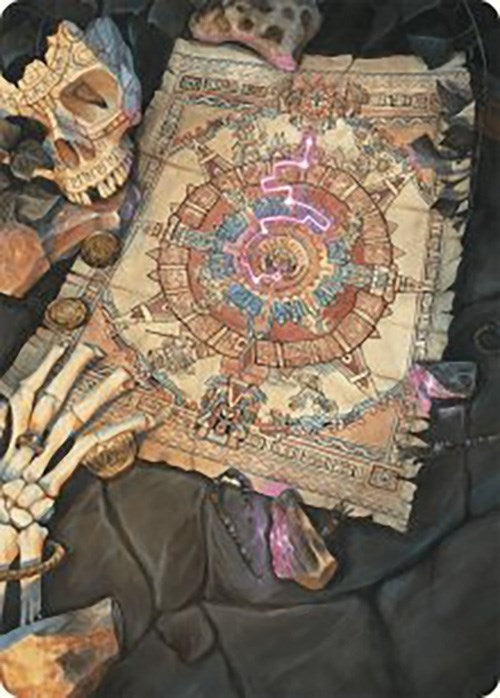 Image for Map Token Art Card (Art Series: The Lost Caverns of Ixalan) (68) - Magic: The Gathering