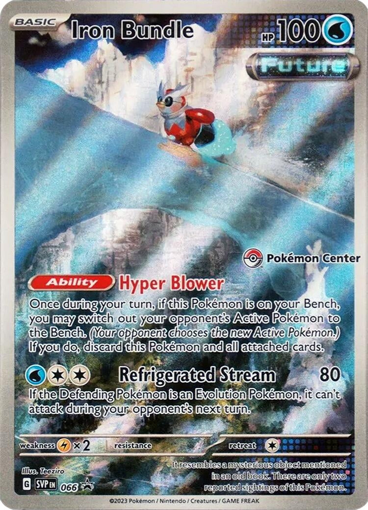 Image for Iron Bundle - 066 (Pokemon Center Exclusive) (SV: Scarlet & Violet Promo Cards) (066) - Pokemon