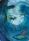 Image for Wave Goodbye Art Card (Art Series: The Lost Caverns of Ixalan) (76) - Magic: The Gathering