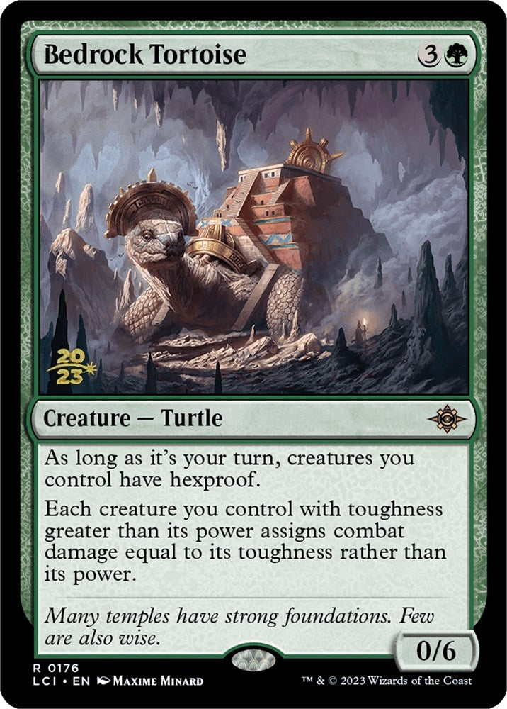Image for Bedrock Tortoise (Prerelease Cards) (176) - Magic: The Gathering