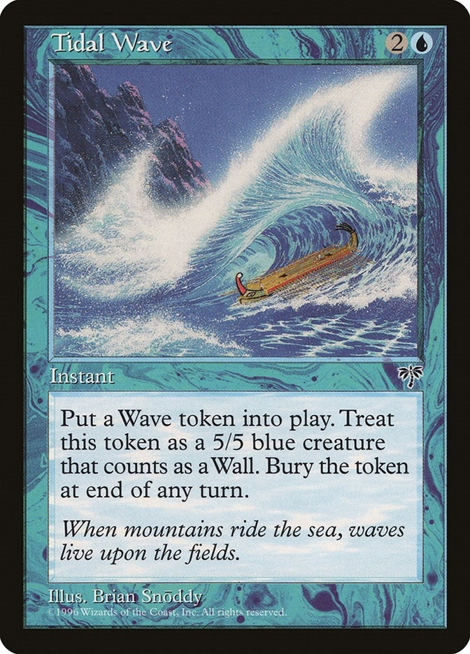 Image for Tidal Wave (Mirage) - Magic: The Gathering