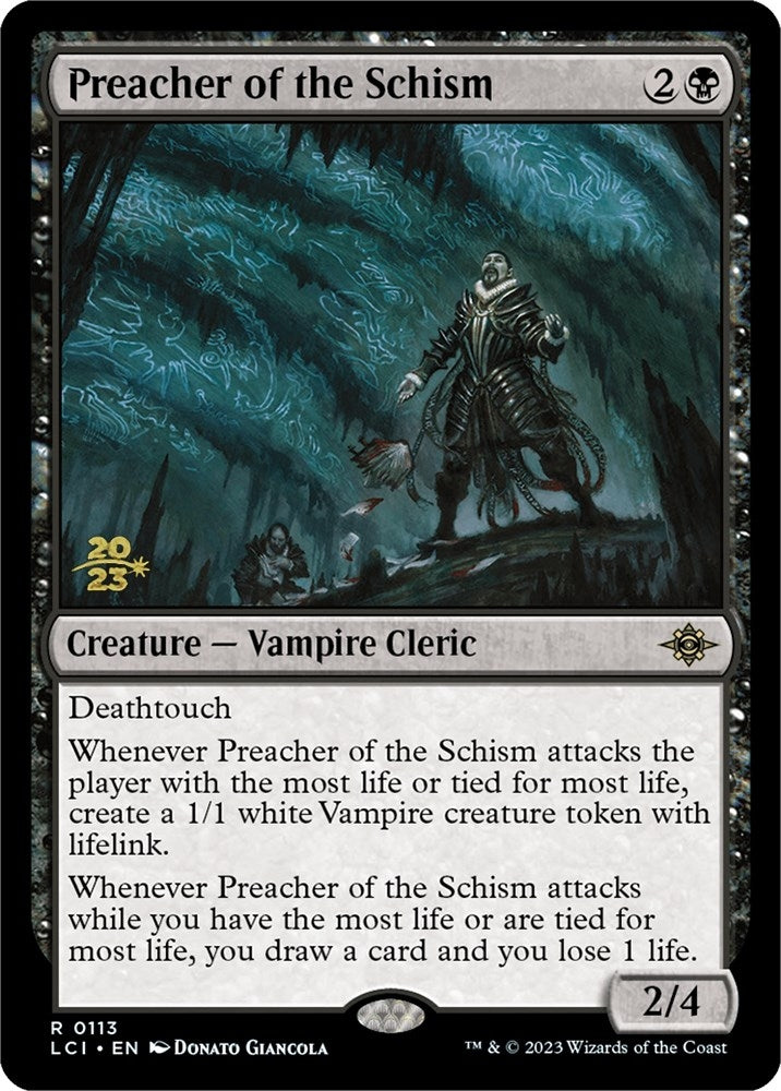 Image for Preacher of the Schism (Prerelease Cards) (113) - Magic: The Gathering