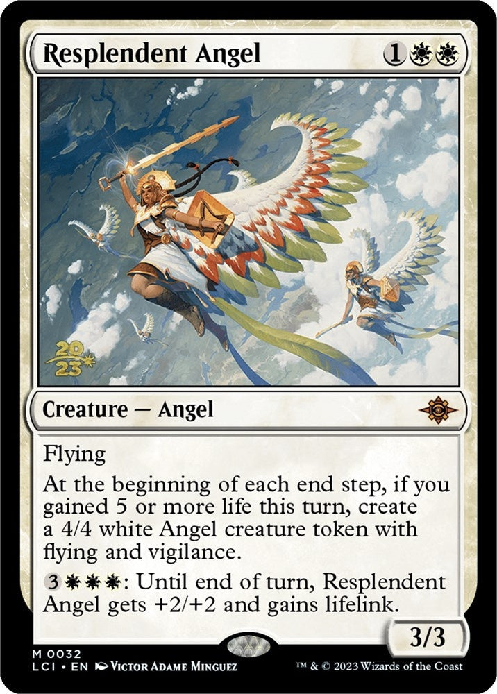 Image for Resplendent Angel (LCI) (Prerelease Cards) (32) - Magic: The Gathering