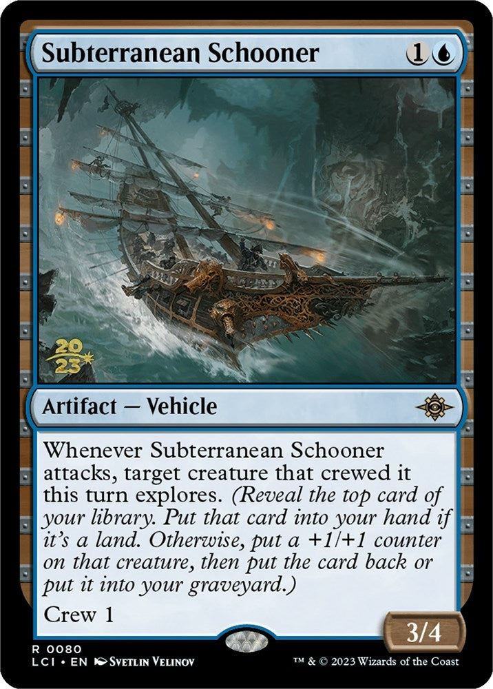 Image for Subterranean Schooner (Prerelease Cards) (80) - Magic: The Gathering