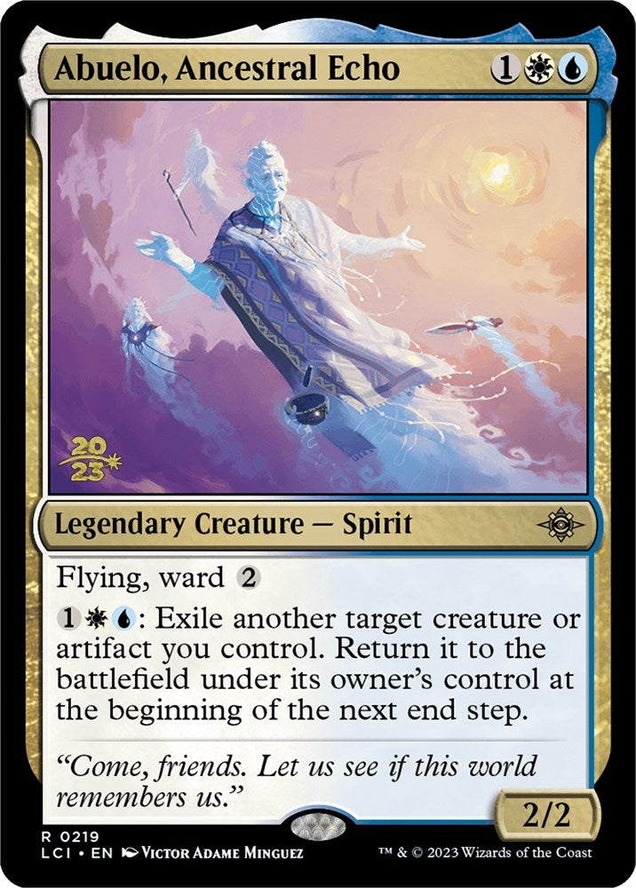 Image for Abuelo, Ancestral Echo (Prerelease Cards) (219) - Magic: The Gathering